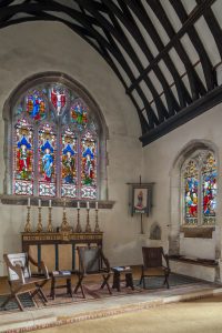 THE CHANCEL ST GEORGES CHURCH BREDE