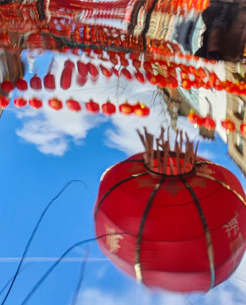 China Town reflected