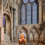 1st Place - Lincoln Cathedral, 'Our Lady of Lincoln' sculpted in local limestone by Aidan Hart 2014 by Clive Tanner FRPS, MPAGB, FIPF, AWPF, APAGB