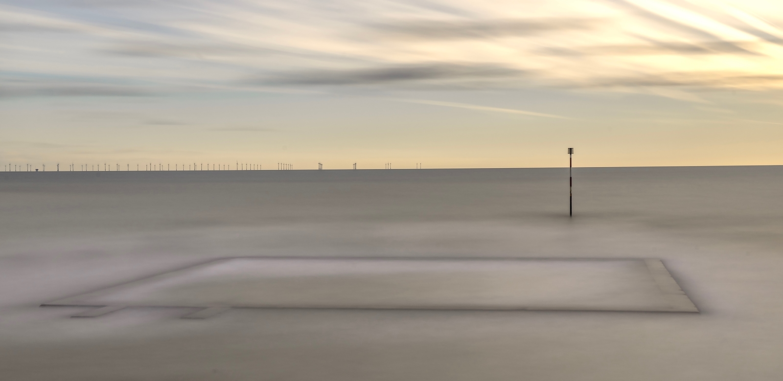 Swimming pool below the sea at Ramsgate