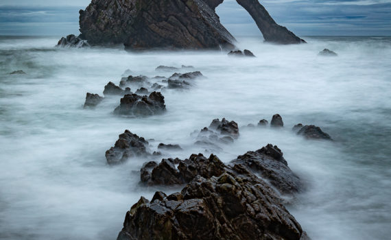 Bow Fiddle Rock Scotland