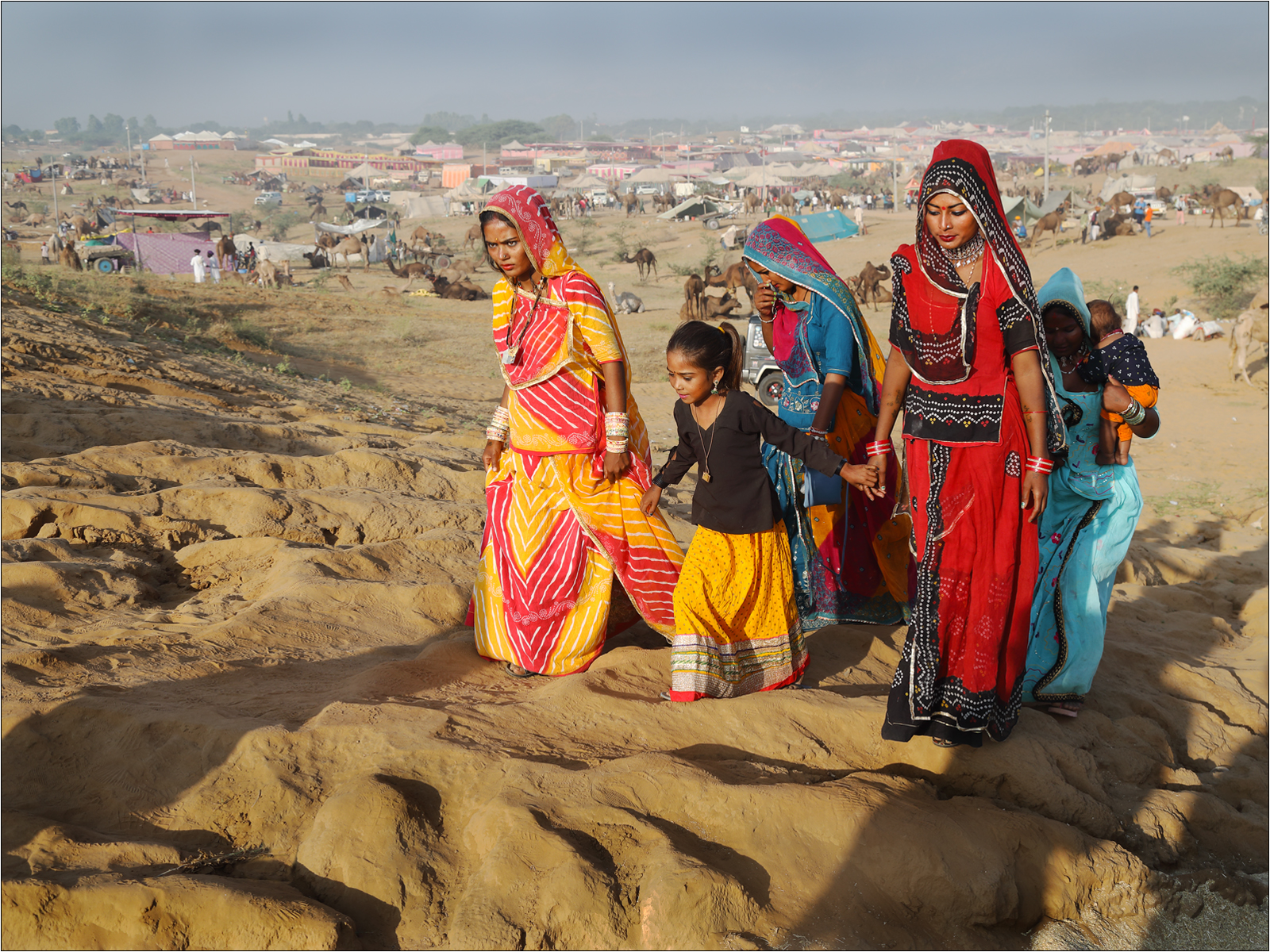 2nd Place - Walking Up To Join Their Men by Peter Brook LRPS