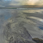 3rd Place - Sand markings looking towards Rum, Scotland by Roger Parker DPAGB